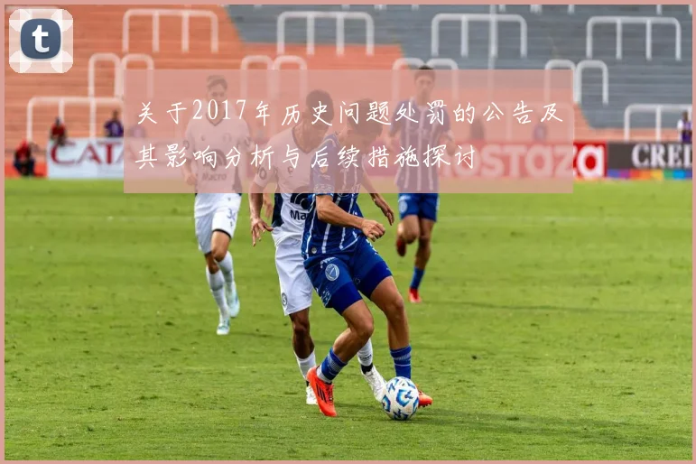 关于2017年历史问题处罚的公告及其影响分析与后续措施探讨
